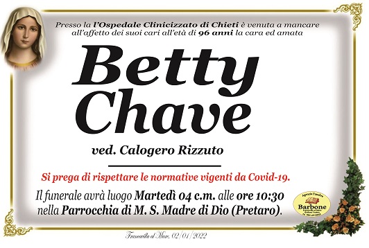 BETTY CHAVE