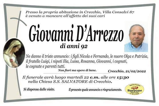 Giovanni DArrezzo