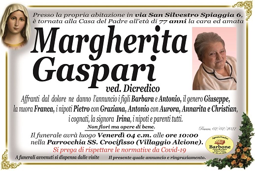 MARGHERITA GASPARI
